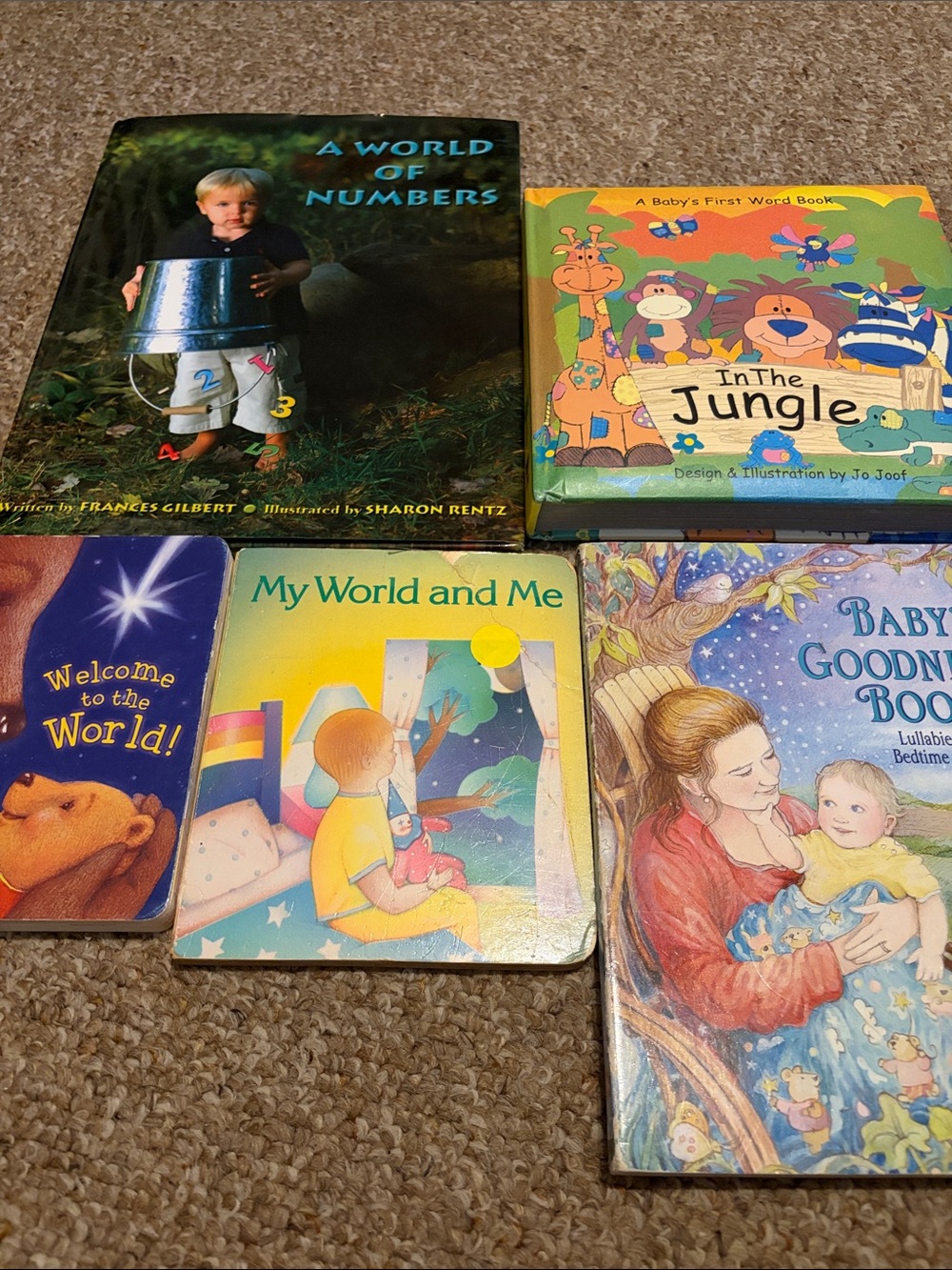 Bundle of baby books